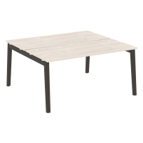 Onix Wood Рабочая станция OW.D.RS-2.4.7 Белый бриллиант/Дуб светлый/Белый металл 1580*1475*750 Onix Wood Рабочая станция OW.D.RS-2.4.7 Белый бриллиант/Дуб светлый/Белый металл 1580*1475*750