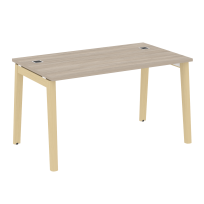 Onix Wood Direct Стол руководителя OW.SRR-3.8 Белый бриллиант/Дуб светлый/Белый металл 1380*800*750 Onix Wood Direct Стол руководителя OW.SRR-3.8 Белый бриллиант/Дуб светлый/Белый металл 1380*800*750