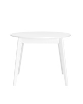 Стол Rondo 100-135×100 дуб/белый Стол Rondo 100-135×100 дуб/белый