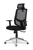 Кресло для руководителя College HLC-1500HLX/GREY Спинка - сетка Серый / Сиденье - полиэстер Серый Кресло для руководителя College HLC-1500HLX/GREY Спинка - сетка Серый / Сиденье - полиэстер Серый
