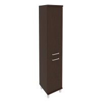 First Шкаф высокий узкий левый KSU-1.3 (L) Дуб табак 401×432×2060