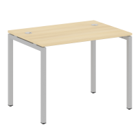 Metal System Quattro Стол офисный на П-образном м/к 40БП.СП-1 Вяз/Мокко металл 1000×720×750 Metal System Quattro Стол офисный на П-образном м/к 40БП.СП-1 Вяз/Мокко металл 1000×720×750