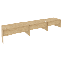 Onix Рабочая станция O.RS-3.4.8 Тиквуд светлый 4740*800*750