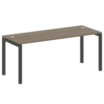 Metal System Quattro Стол офисный на П-образном м/к 50БП.СП-5 Вяз/Мокко металл 1800×720×750 Metal System Quattro Стол офисный на П-образном м/к 50БП.СП-5 Вяз/Мокко металл 1800×720×750