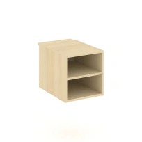Тумба для документов с двумя открытыми нишами Style Project SN.TP-012 / Тиквуд Светлый / 343×491×352 Тумба для документов с двумя открытыми нишами Style Project SN.TP-012 / Тиквуд Светлый / 343×491×352