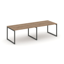 Стол для переговоров Style Project SN-4O.SPRG-012.3 Акация Лорка/Металл Черный 2360×980×750 Стол для переговоров Style Project SN-4O.SPRG-012.3 Акация Лорка/Металл Черный 2360×980×750