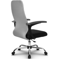 Кресло офисное Metta  SU-CM-10P (SU-СU160-10P) CH / Красный – Красный