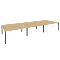 Onix Рабочая станция на П-образном м/к O.MP-D.RS-6.4.8 Тиквуд светлый/Антрацит металл 4740*1635*750 Onix Рабочая станция на П-образном м/к O.MP-D.RS-6.4.8 Тиквуд светлый/Антрацит металл 4740*1635*750