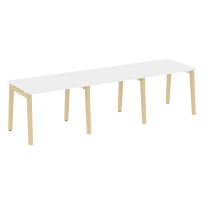 Onix Wood Рабочая станция OW.RS-3.1.8 Белый бриллиант/Дуб светлый/Белый металл 2940*800*750 Onix Wood Рабочая станция OW.RS-3.1.8 Белый бриллиант/Дуб светлый/Белый металл 2940*800*750