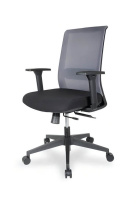 Кресло офисное College CLG-429 MBN-B Grey Grey Спинка - сетка Серый / Сиденье - полиэстер Черный Кресло офисное College CLG-429 MBN-B Grey Grey Спинка - сетка Серый / Сиденье - полиэстер Черный