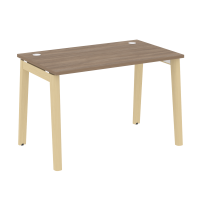 Onix Wood Стол офисный OW.SP-2.7 Дуб мали/Дуб светлый/Белый металл 1180×720×750 Onix Wood Стол офисный OW.SP-2.7 Дуб мали/Дуб светлый/Белый металл 1180×720×750