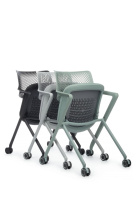 Стул офисный RV Design Dream-F D2202-2 Черный/Синий Стул офисный RV Design Dream-F D2202-2 Черный/Синий