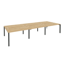 Onix Рабочая станция на П-образном м/к O.MP-D.RS-6.3.8 Тиквуд светлый/Антрацит металл 4140*1635*750 Onix Рабочая станция на П-образном м/к O.MP-D.RS-6.3.8 Тиквуд светлый/Антрацит металл 4140*1635*750