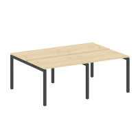 Metal System Quattro Р. ст. на 4 раб. места на П-образном м/к 50БП.СМ-4.1 Акация/Антрацит металл 2000*1475*750 Metal System Quattro Р. ст. на 4 раб. места на П-образном м/к 50БП.СМ-4.1 Акация/Антрацит металл 2000*1475*750