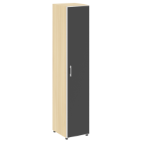 Шкаф узкий LT.SU-1.10 R (R) black Yalta / Дуб Мали – Стекло Black 400×450×1987 Шкаф узкий LT.SU-1.10 R (R) black Yalta / Дуб Мали – Стекло Black 400×450×1987