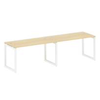 Metal System Quattro Р. ст. на 2 раб. места на О-образном м/к 50БО.СМ-2.3 Акация/Антрацит металл 2800*720*750 Metal System Quattro Р. ст. на 2 раб. места на О-образном м/к 50БО.СМ-2.3 Акация/Антрацит металл 2800*720*750