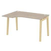 Onix Wood Стол эргономичный левый OW.SA-2 (L) Белый бриллиант/Дуб светлый/Белый металл 1380*980*750 (720/460) Onix Wood Стол эргономичный левый OW.SA-2 (L) Белый бриллиант/Дуб светлый/Белый металл 1380*980*750 (720/460)