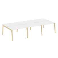 Onix Wood Рабочая станция OW.D.RS-6.2.8 Белый бриллиант/Дуб светлый/Белый металл 3540*1635*750 Onix Wood Рабочая станция OW.D.RS-6.2.8 Белый бриллиант/Дуб светлый/Белый металл 3540*1635*750