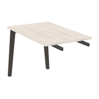 Onix Wood Direct Брифинг-приставка OW.BR-11 Белый бриллиант/Дуб светлый/Белый металл 1180*720*750 Onix Wood Direct Брифинг-приставка OW.BR-11 Белый бриллиант/Дуб светлый/Белый металл 1180*720*750