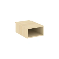 Тумба для документов с одной открытой нишей Style Project SN.TP-001 / Тиквуд Светлый / 343×437×176 Тумба для документов с одной открытой нишей Style Project SN.TP-001 / Тиквуд Светлый / 343×437×176