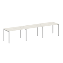 Metal System Quattro Р. ст. на 3 раб. места на П-образном м/к 40БП.СМ-3.2 Акация/Антрацит металл 3600*720*750 Metal System Quattro Р. ст. на 3 раб. места на П-образном м/к 40БП.СМ-3.2 Акация/Антрацит металл 3600*720*750