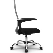 Кресло офисное Metta  SU-CM-10P (SU-СU160-10P) CH / Красный – Красный