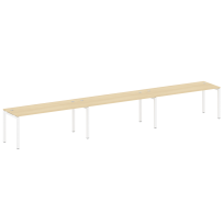 Metal System Quattro Р. ст. на 3 раб. места на П-образном м/к 50БП.СМ-3.5 Акация/Антрацит металл 5400*720*750 Metal System Quattro Р. ст. на 3 раб. места на П-образном м/к 50БП.СМ-3.5 Акация/Антрацит металл 5400*720*750