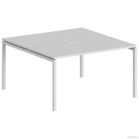 Стол-бенч двойной Sigma / 1200×1238×750 / Металл: 40×40 Белый; Столешница: Дуб темный / SG.241.OD.44.WH Стол-бенч двойной Sigma / 1200×1238×750 / Металл: 40×40 Белый; Столешница: Дуб темный / SG.241.OD.44.WH